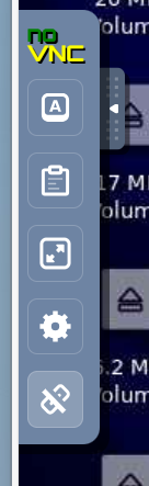 HPC Desktop Sidebar Disconnect